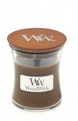 WoodWick Amber & Incense kis illatgyertya
